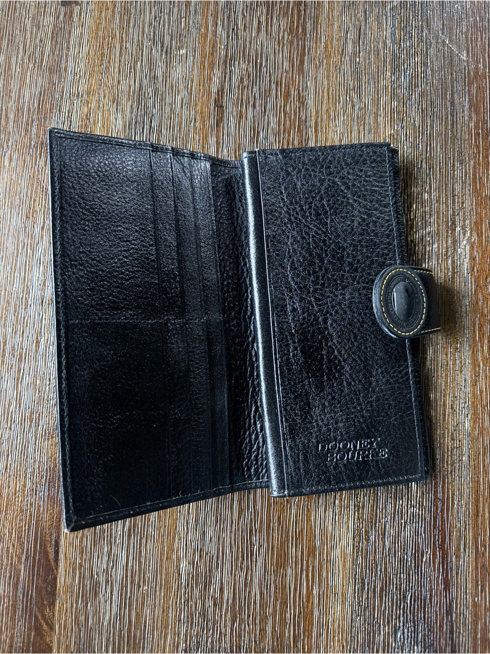 Dooney & Bourke Black Leather Wallet - Picture 8 of 8